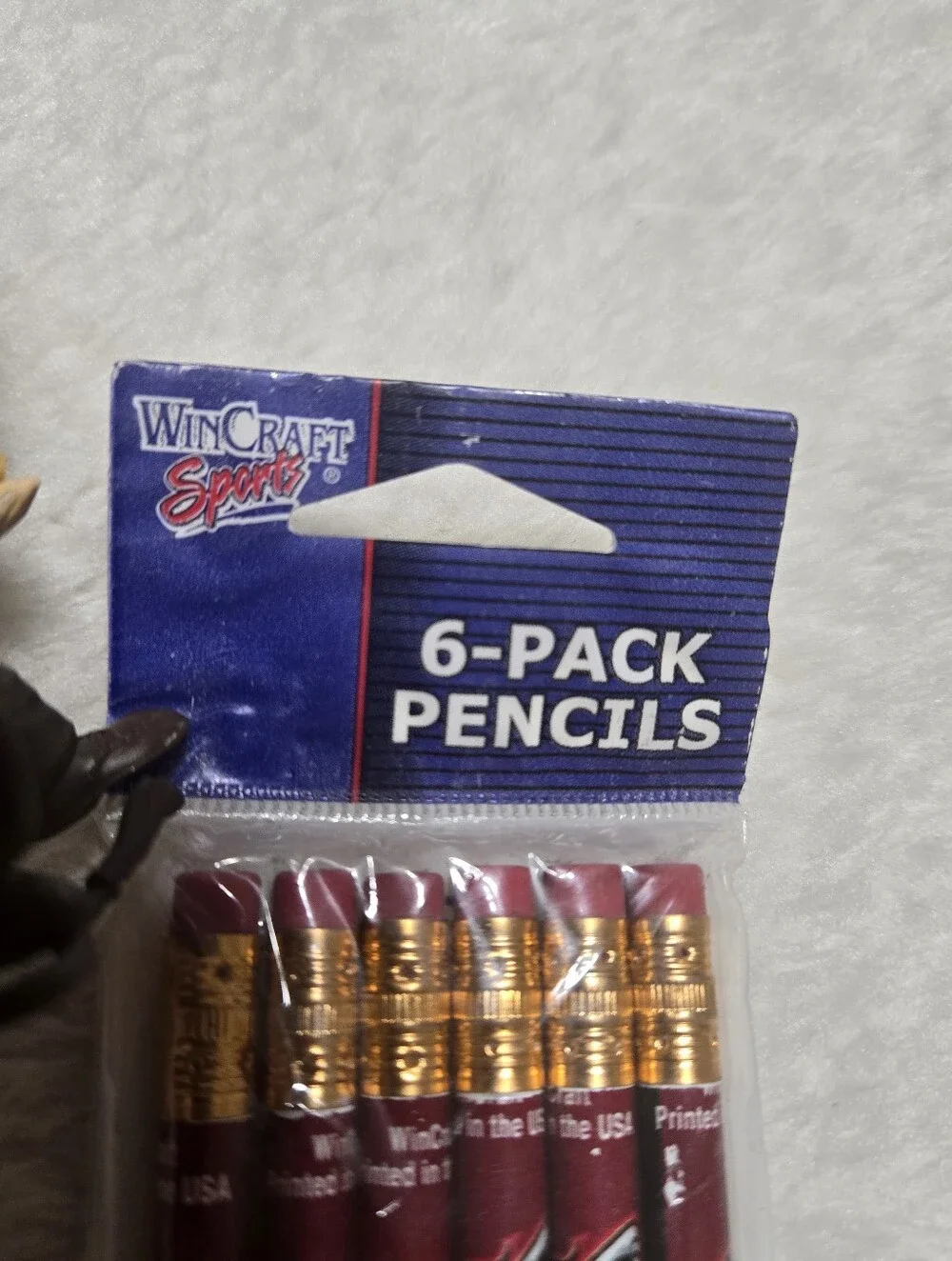 WinCraft Sports 6 Pack Alabama Crimson Tide Wooden Pencils NIB